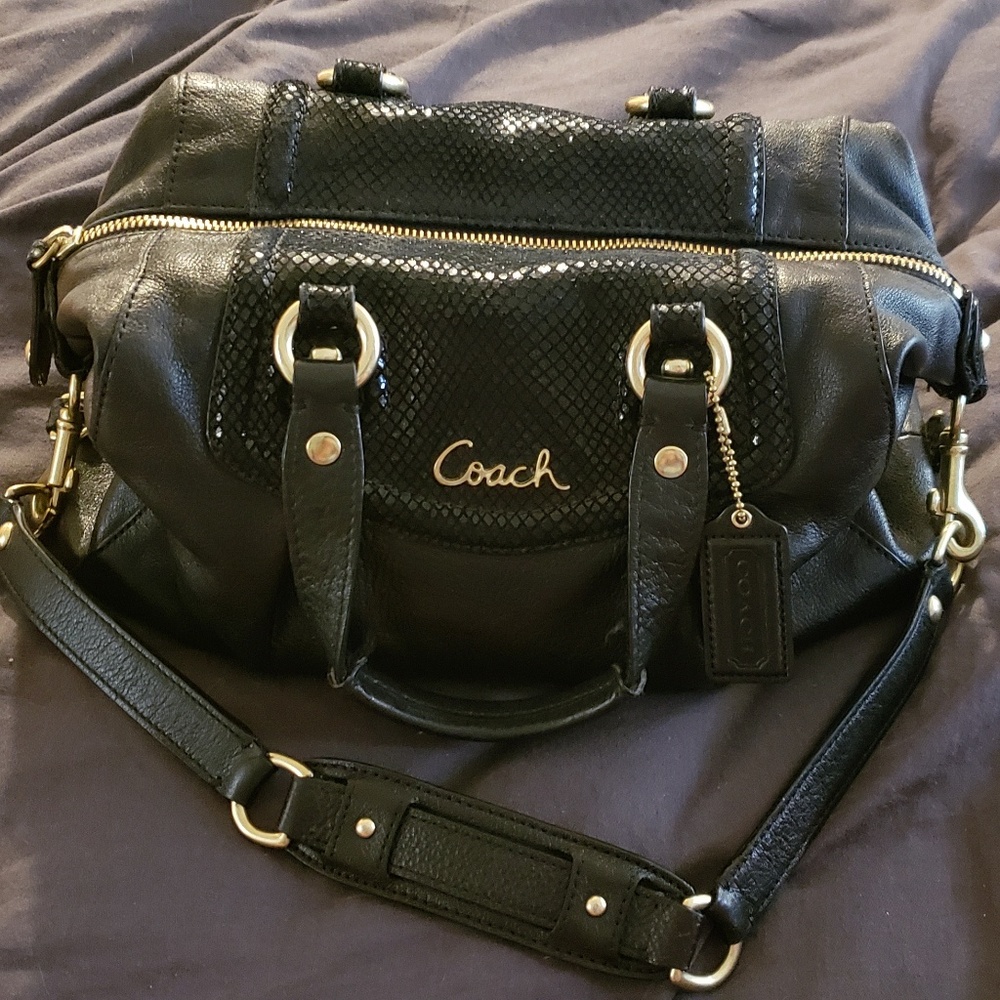Black Coach Purse